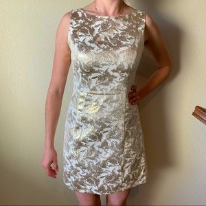 Gold Metallic Dress